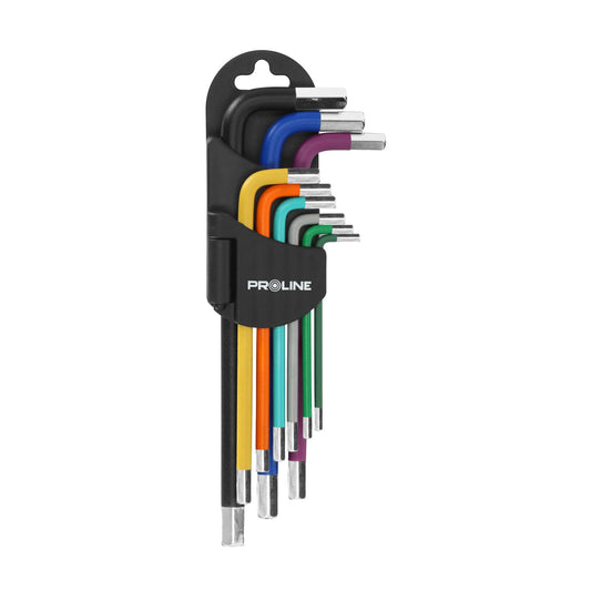 Allen veržliarakčių ilgas rinkinys 9 vnt. 1,5-10 mm, s2, PremiumLine - gaukdaugiau.lt