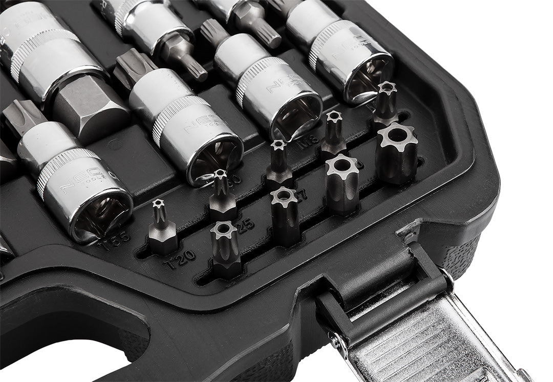 Torx bitai, 49 dalių rinkinys. - gaukdaugiau.lt