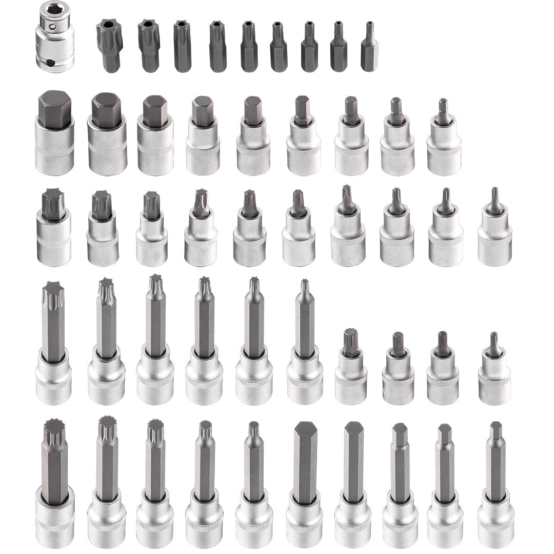 Torx bitai, 49 dalių rinkinys. - gaukdaugiau.lt