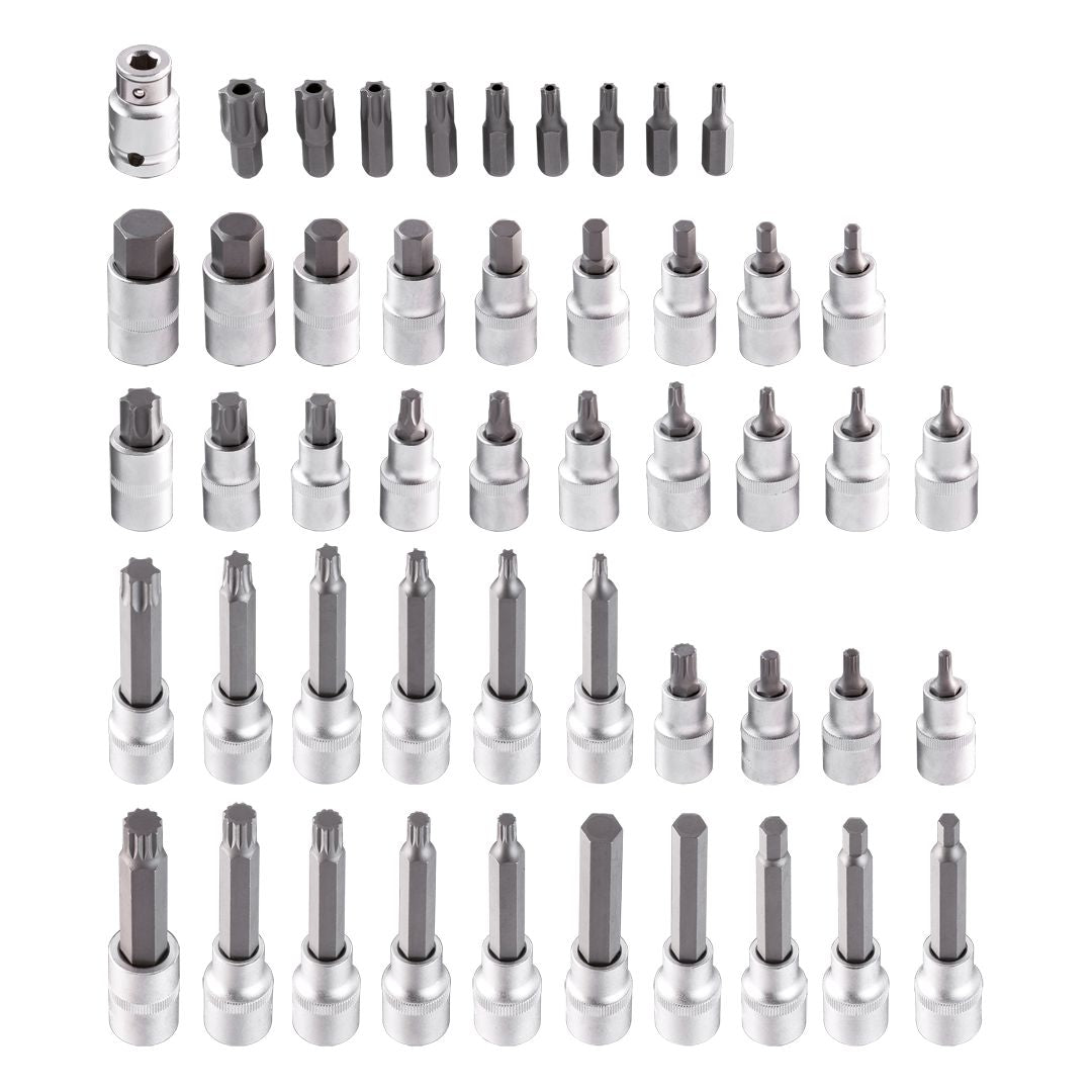 Torx bitai, 49 dalių rinkinys. - gaukdaugiau.lt
