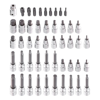 Torx bitai, 49 dalių rinkinys. - gaukdaugiau.lt