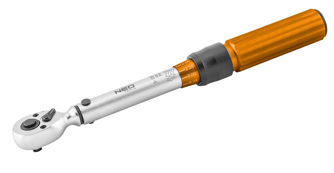 Dvipusis veržliaraktis 1/4", 5-25 Nm, 21 vnt. rinkinys. - gaukdaugiau.lt