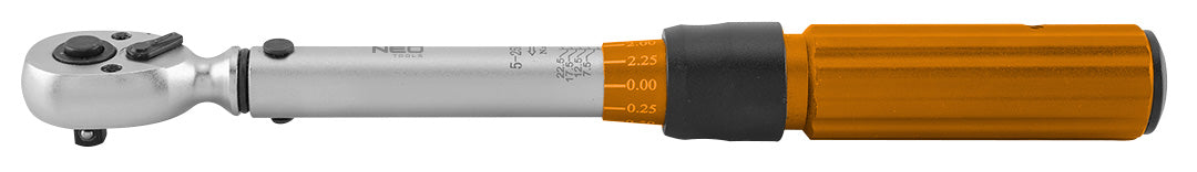 Dvipusis veržliaraktis 1/4", 5-25 Nm, 21 vnt. rinkinys. - gaukdaugiau.lt