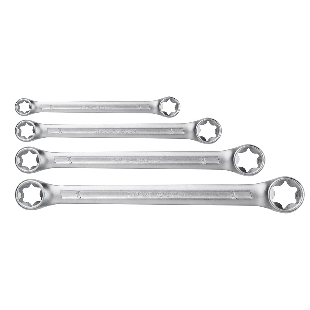 Torx T6-T24 žiediniai veržliarakčiai, 4 vnt. rinkinys. - gaukdaugiau.lt