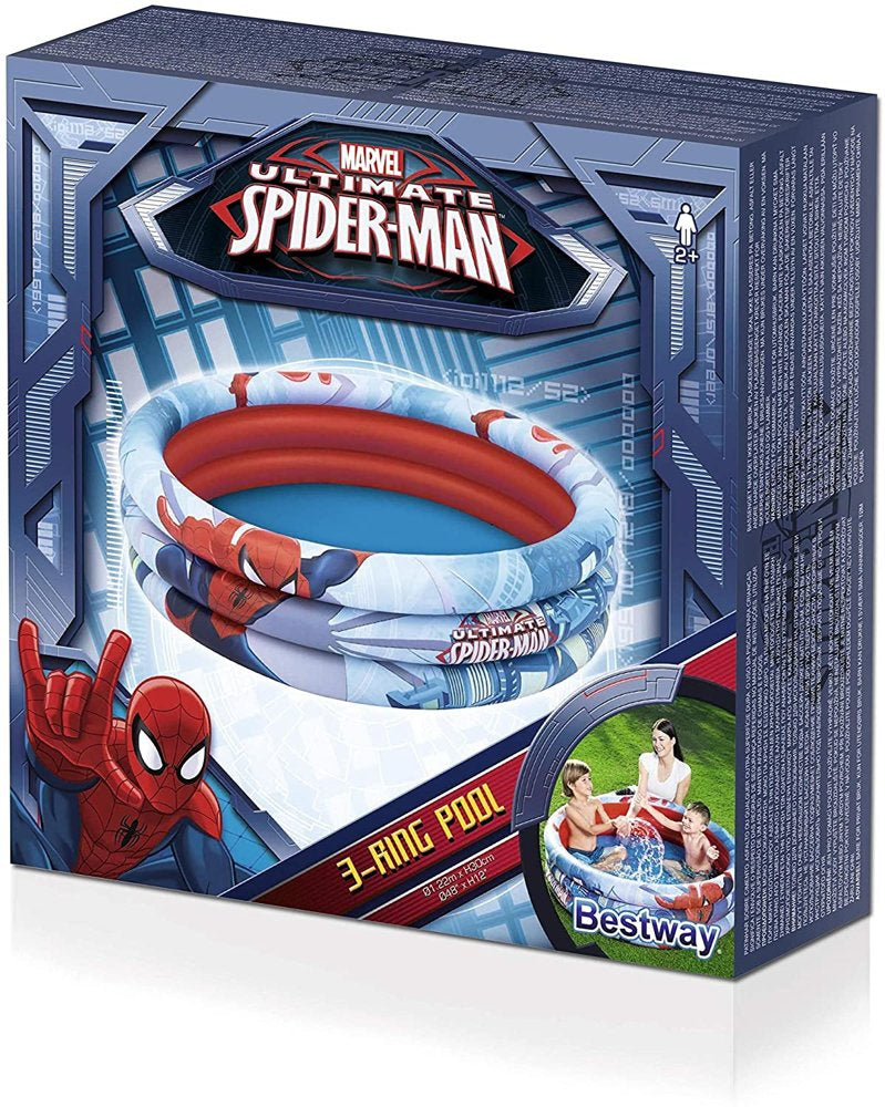 Pūstamasis baseinas Spider-Man 122 x 30 cm PremiumLine 98018 - gaukdaugiau.lt
