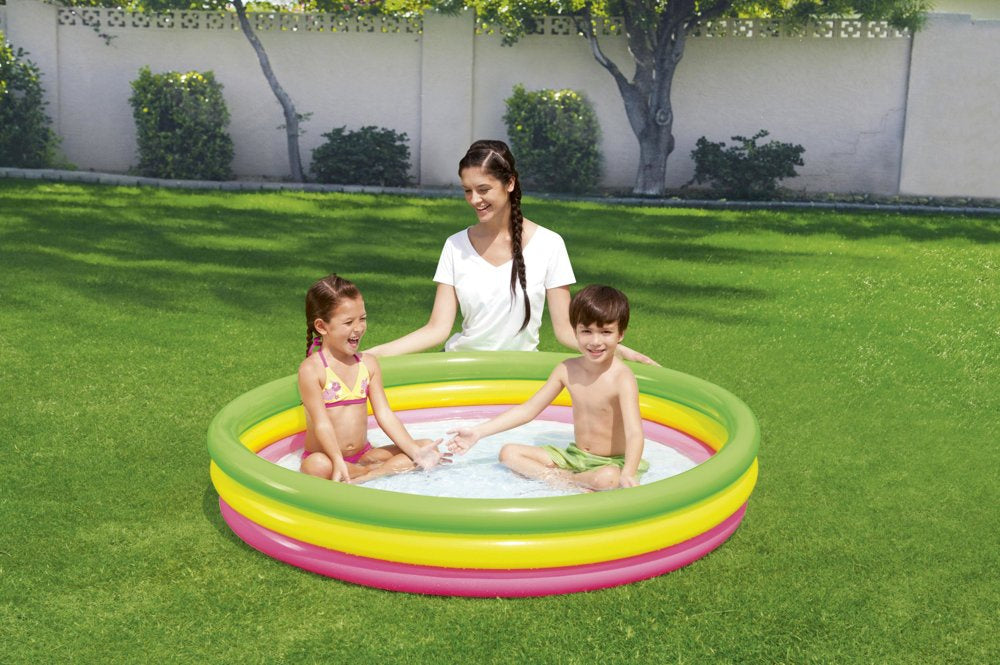Pūstamasis baseinas Vaivorykštė 152 cm x 30 cm PremiumLine 51103 - gaukdaugiau.lt