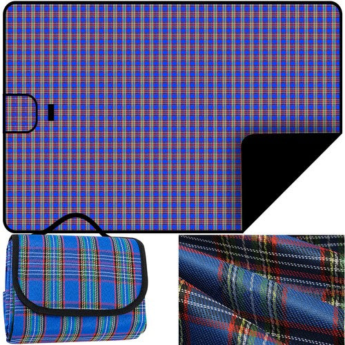 Pikniko kilimėlis 145x180 basic - mėlynas - gaukdaugiau.lt