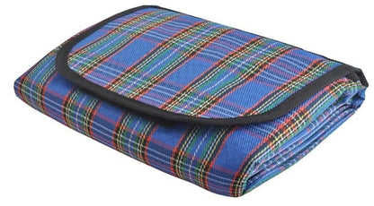 Pikniko kilimėlis 145x180 basic - mėlynas - gaukdaugiau.lt