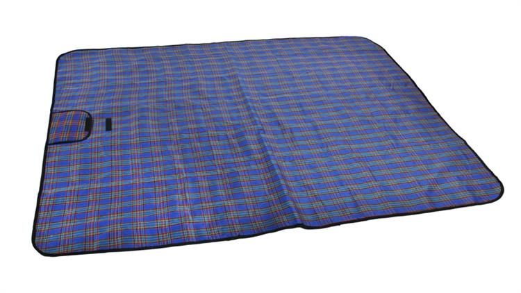 Pikniko kilimėlis 145x180 basic - mėlynas - gaukdaugiau.lt