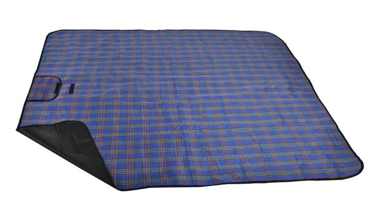 Pikniko kilimėlis 145x180 basic - mėlynas - gaukdaugiau.lt