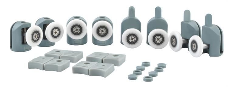 Dušo kabinos žiedas - rinkinyje 8 vnt - gaukdaugiau.lt