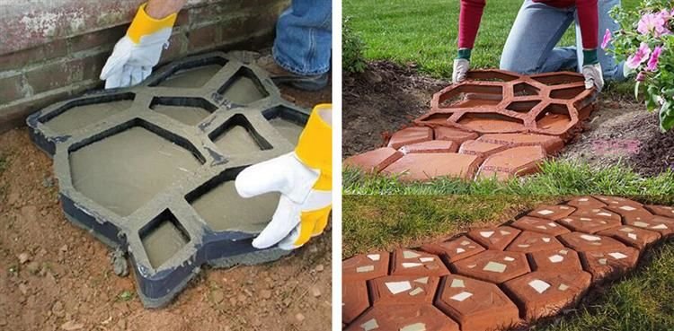Forma betono plokščių klojimui - gaukdaugiau.lt