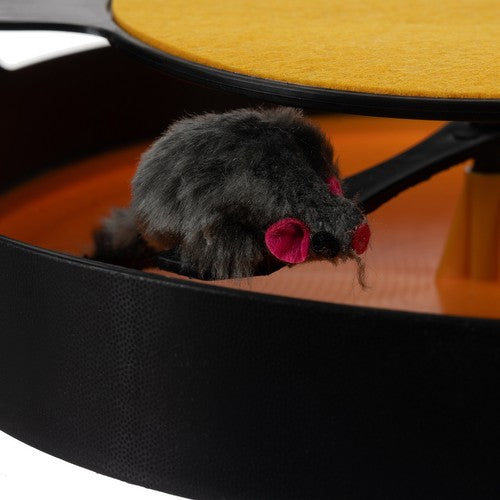 Kačių žaislas – ratas su pele - gaukdaugiau.lt