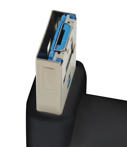 Mikro USB ventiliatorius juodas - gaukdaugiau.lt