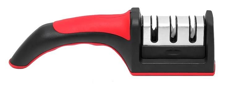 Peilių Galąstuvas Su Ergonomiška Rankena 3 Etapais - gaukdaugiau.lt