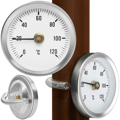 Ciferblatas Termometras Nerūdijančio Plieno 0-120°C - gaukdaugiau.lt