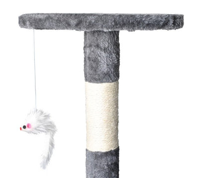 Katės medis 118 cm, pilkas - gaukdaugiau.lt
