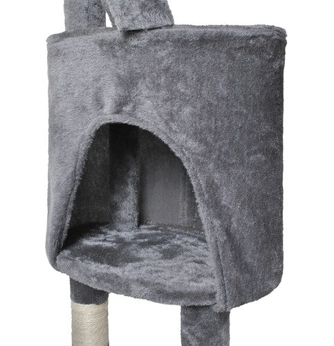 Katės medis 118 cm, pilkas - gaukdaugiau.lt