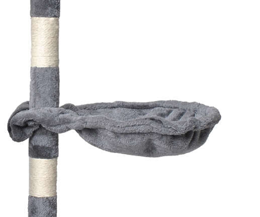 Katės medis 118 cm, pilkas - gaukdaugiau.lt