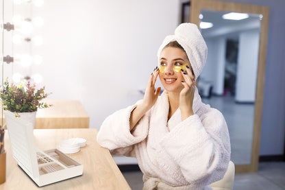 Papuošalų dėžutė - balta BeautyPro - gaukdaugiau.lt