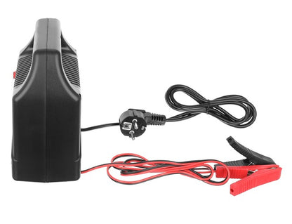 Automatinis Akumuliatoriaus Įkroviklis 12V 6A Su LED Indikatoriumi - gaukdaugiau.lt