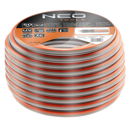 Sodo žarna 3/4" x 50 m, 4 sluoksnio NEO OPTIMA - gaukdaugiau.lt