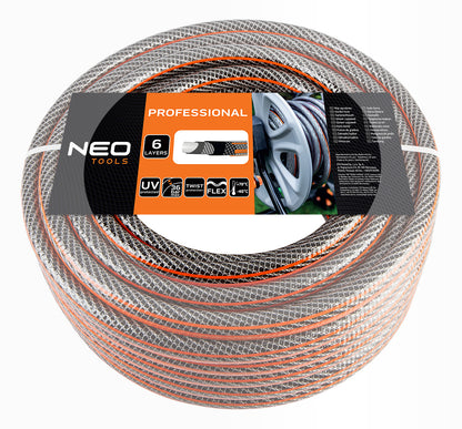 Sodo žarna 1/2"x30m, 6 sluoksnių NEO PROFESSIONAL - gaukdaugiau.lt