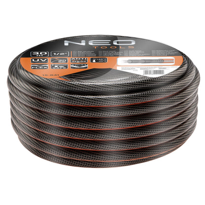 Sodo žarna 1/2"x30m, 6 sluoksnių NEO PROFESSIONAL - gaukdaugiau.lt