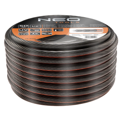 Sodo žarna 1/2"x50m, 6 sluoksnių NEO PROFESSIONAL - gaukdaugiau.lt