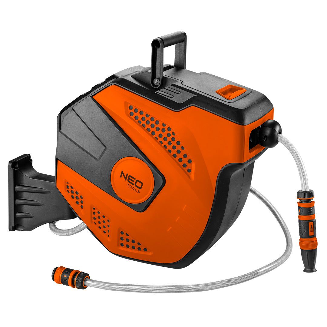 Sodinimo žarna su automatinio vyniojimo įtaisu 1/2", 20 m +2 m - gaukdaugiau.lt