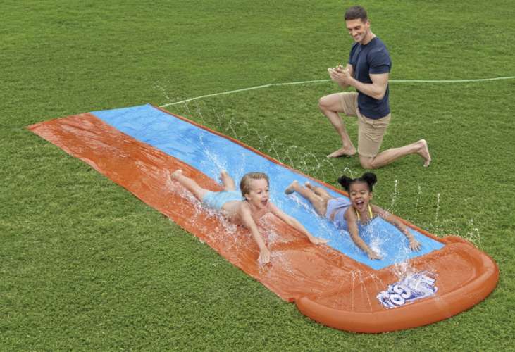 H2GO AquaLuxe dviguba čiuožykla - gaukdaugiau.lt