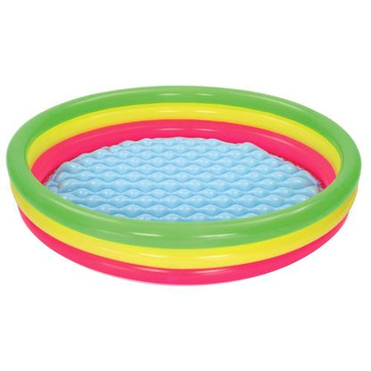 Pūstamasis vaivorykštės baseinas 152cm PremiumLine 51103 - gaukdaugiau.lt
