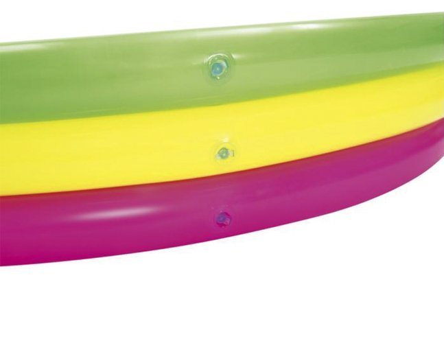 Pūstamasis vaivorykštės baseinas 152cm PremiumLine 51103 - gaukdaugiau.lt