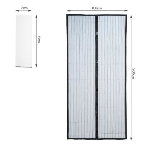 Tinklelis nuo uodų durims MM 100x210 HQ - gaukdaugiau.lt