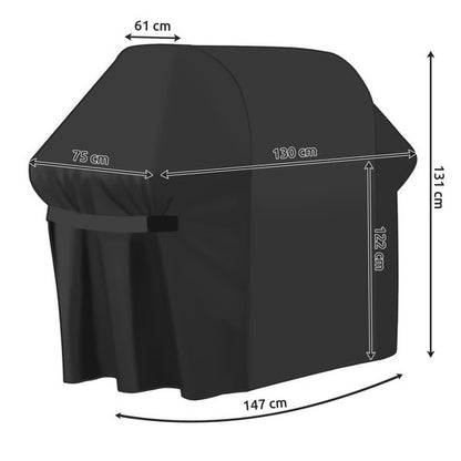 Sodo grotelių dangtelis 147x61x122cm - gaukdaugiau.lt