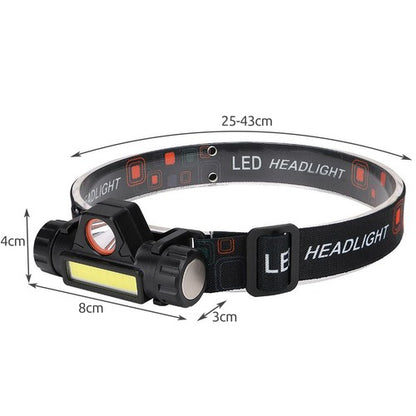 USB LED priekinis žibintas - gaukdaugiau.lt