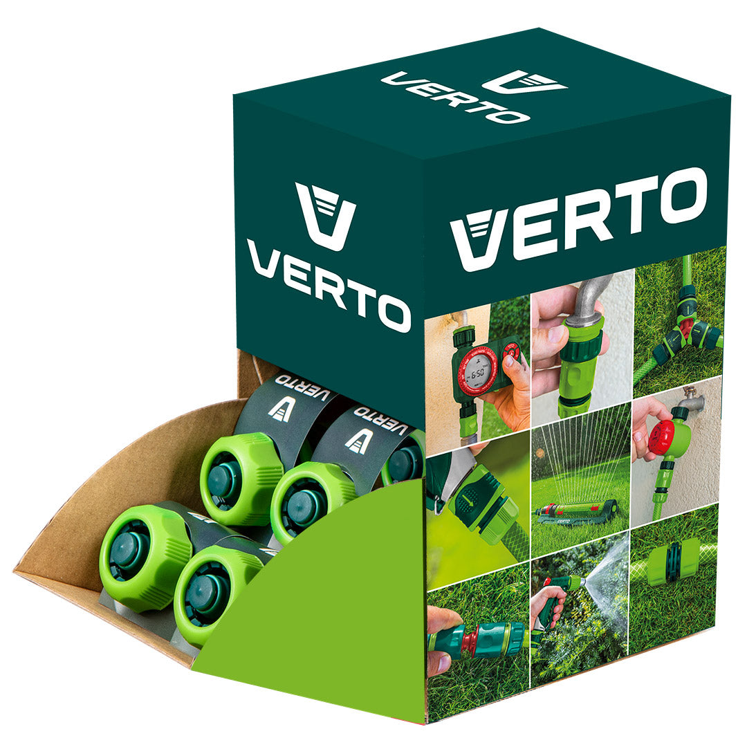 Sankto jungtis STOP 1/2"-5/8", dviejų medžiagų, 30 vnt. - gaukdaugiau.lt