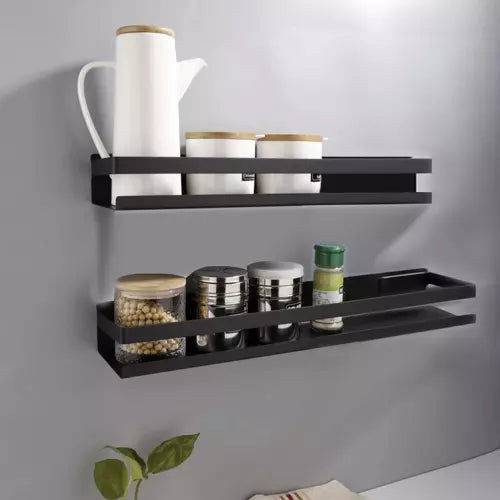 Juoda Vonios Lentyna Iš Nerūdijančio Plieno 50cm - gaukdaugiau.lt