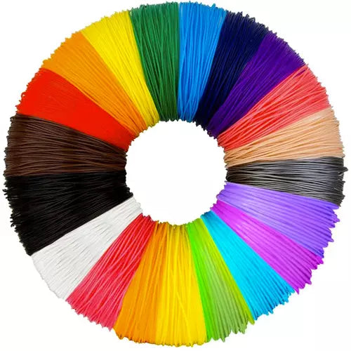 PLA 3D gijos - 20 vnt. x 20 m m - gaukdaugiau.lt