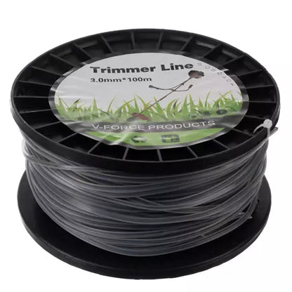Valas trimeriams su sustiprinta viela, 3 mm, 100 m - gaukdaugiau.lt