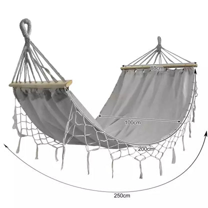Sodo hamakas 200x100cm Premium - gaukdaugiau.lt