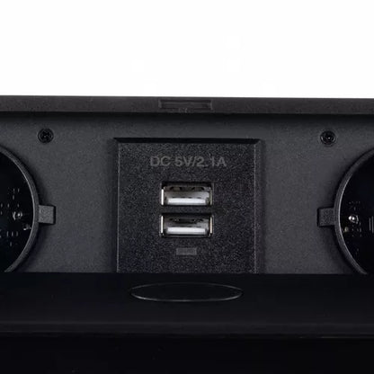 Stalviršyje paslėptas lizdas USB - dvigubas - gaukdaugiau.lt
