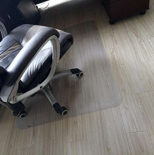 Apsauginis kilimas po kėdę 100x140cm PremiumLine – baltas - gaukdaugiau.lt