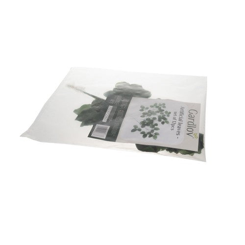 Dirbtiniai lapai 47cm - rinkinyje 12vnt. - gaukdaugiau.lt