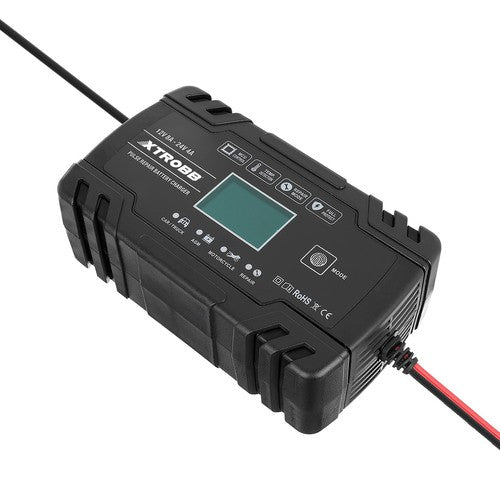 Akumuliatoriaus Lygintuvas 12V 24V Su Automatinėmis Funkcijomis - gaukdaugiau.lt