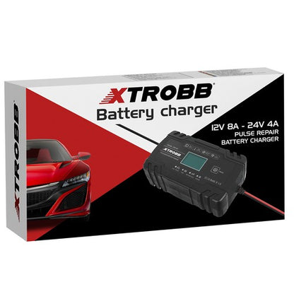 Akumuliatoriaus Lygintuvas 12V 24V Su Automatinėmis Funkcijomis - gaukdaugiau.lt