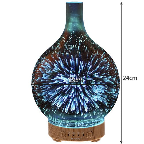 Aroma difuzorius - drėkintuvas 100ml - gaukdaugiau.lt