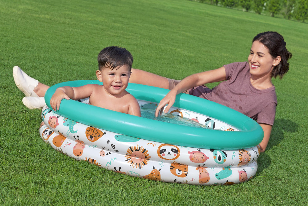 Pūstamasis vaikų baseinas žuvytės 102 cm PremiumLine 51008 - gaukdaugiau.lt