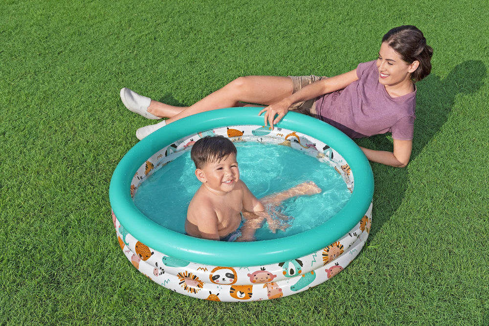 Pūstamasis vaikų baseinas žuvytės 102 cm PremiumLine 51008 - gaukdaugiau.lt