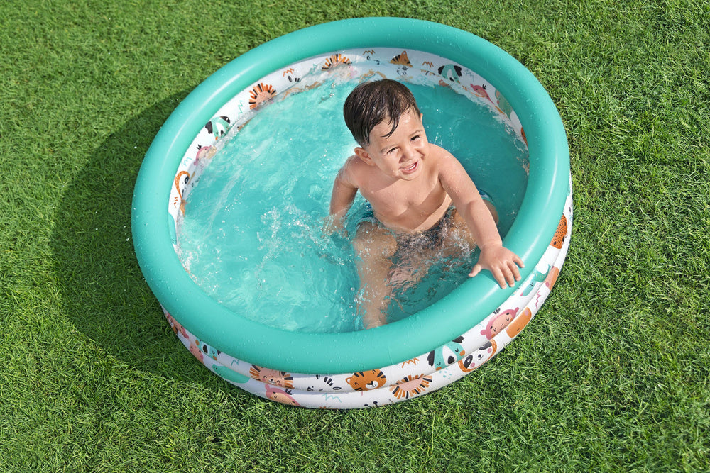 Pūstamasis vaikų baseinas žuvytės 102 cm PremiumLine 51008 - gaukdaugiau.lt
